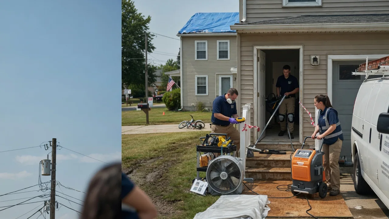 Water Damage Repair in Coulters, PA near me